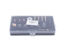 Kit De Acessórios Para Soplete De Soldadura: Copas De Vidro, Bicos E Consumíveis Para Wp-17/18/26
