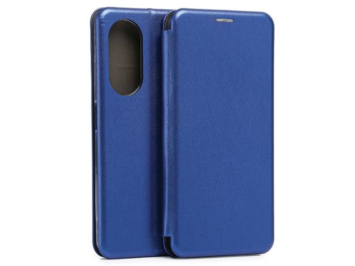 Capa para Oppo Oppo A98 BELINE Pele Sintética Magnética Azul