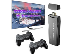 Console de Jogos GOKOCO sem fio, com 9 emuladores, 12000 jogos, plug and play