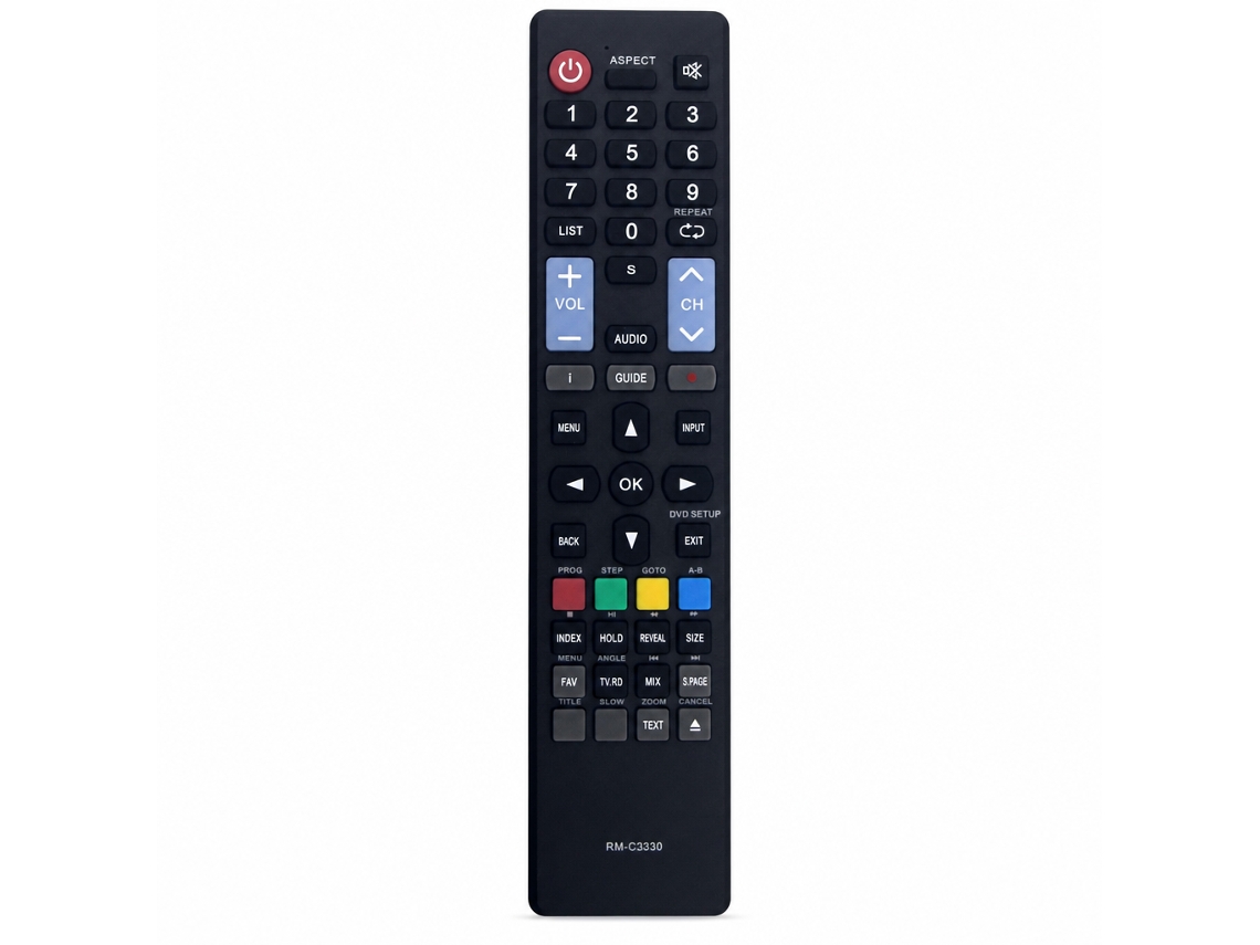 Comando À Distância Para Tv Compatível Com Jvc Rm-c3230, Hkc 50f1, Lt39c640, 32c3_zhd