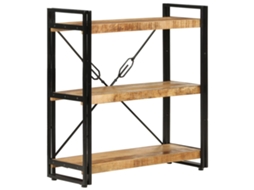 Conjunto 1 Estante Vidaxl Marrom Madeira (77 X 30 X 80 Cm)