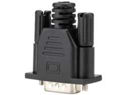 Conector Vga De Metal Pc Preto Adaptador De Display Virtual Emulador Headless