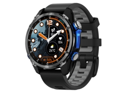 Smartwatch H350pro Gps Para Esportes Ao Ar Livre Tela Amoled Chamada Bluetooth Preto
