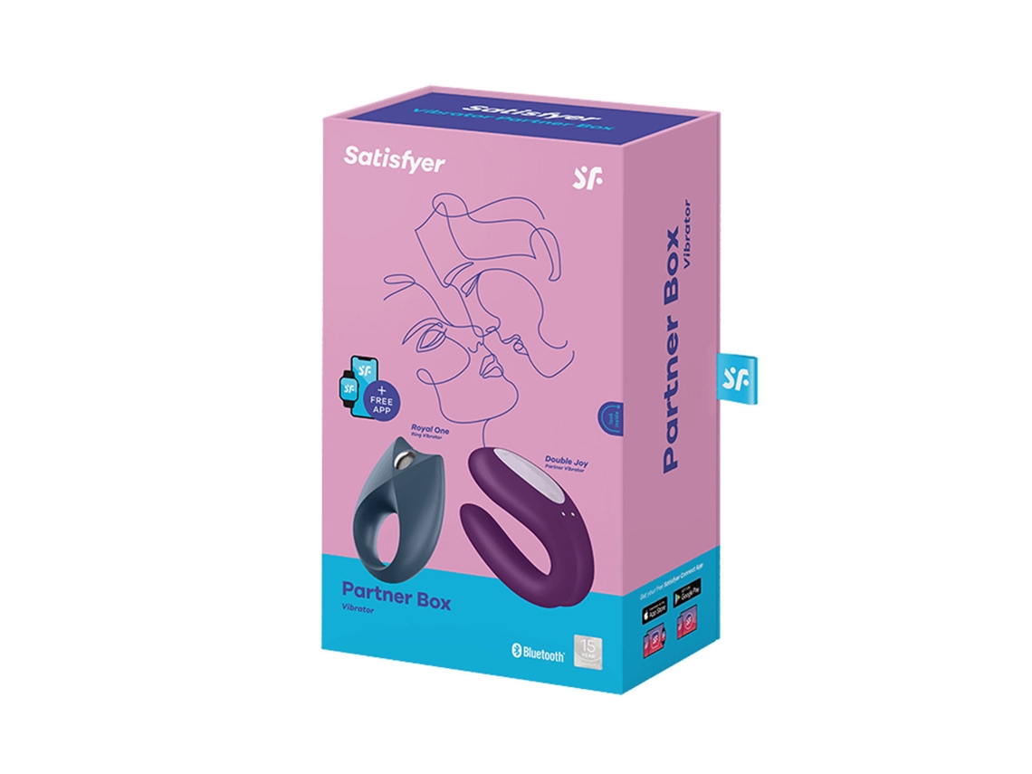 Vibrador SATISFYER Partner Box 2 Pack