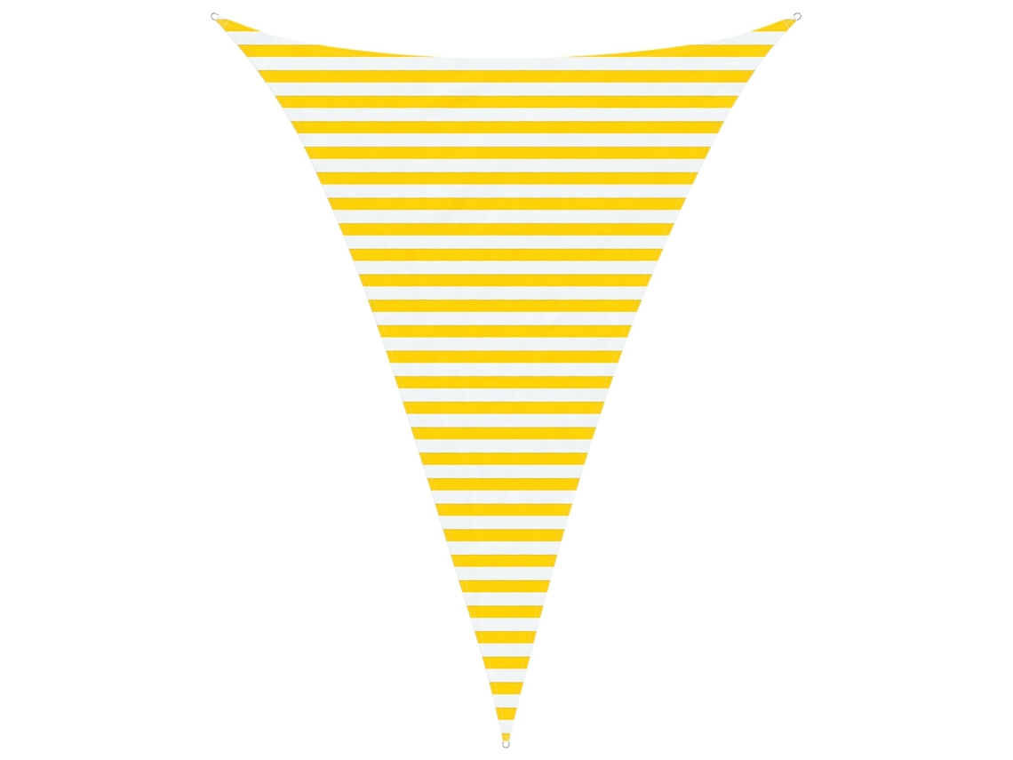 Conjunto 1 Sombra De Sol Vidaxl Amarelo Poliéster (3 X 4 X 4 M)