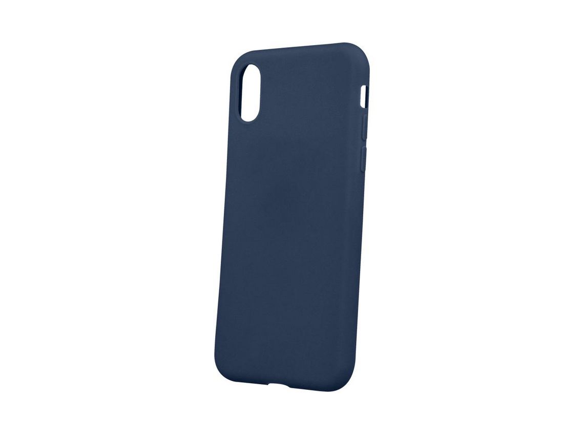 Capa para Samsung Galaxy A71 Pele Sintética Azul