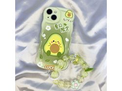 Capa para iPhone 11 Pro Vidro Textura Macia Verde