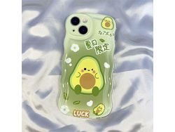 Capa para iPhone 12 Pro Max Textura Macia Verde