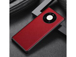 Capa para Huawei Mate40, Mate40 Lite Pele Vermelho