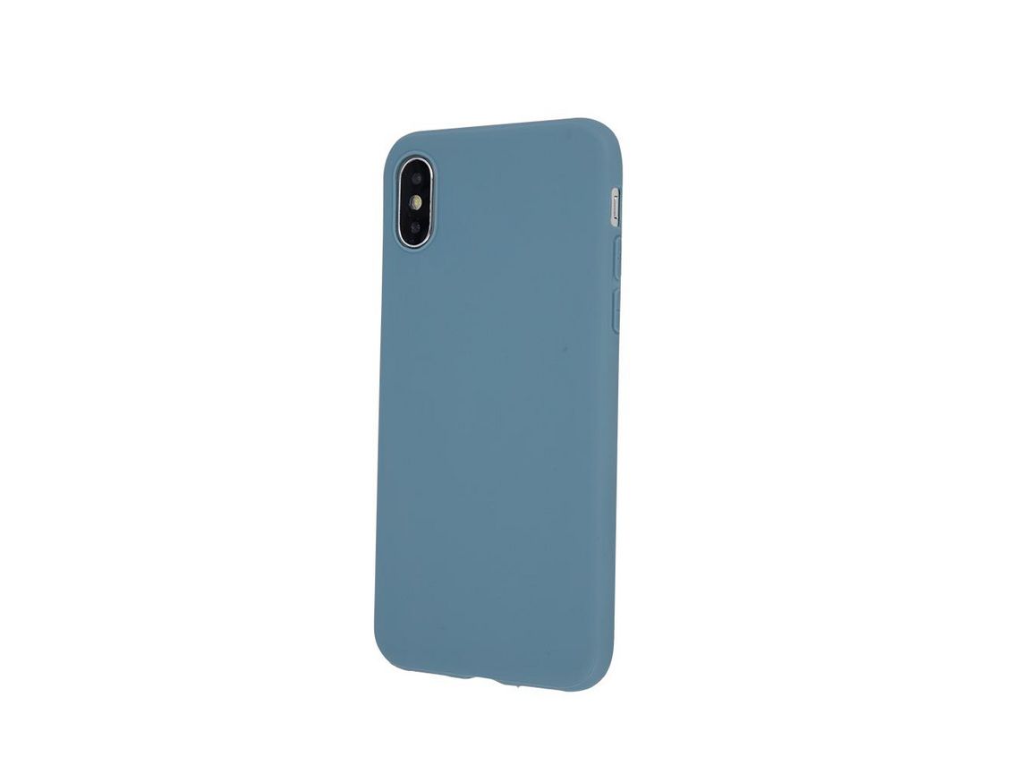 Capa para Huawei P20 Lite Pele Sintética Azul