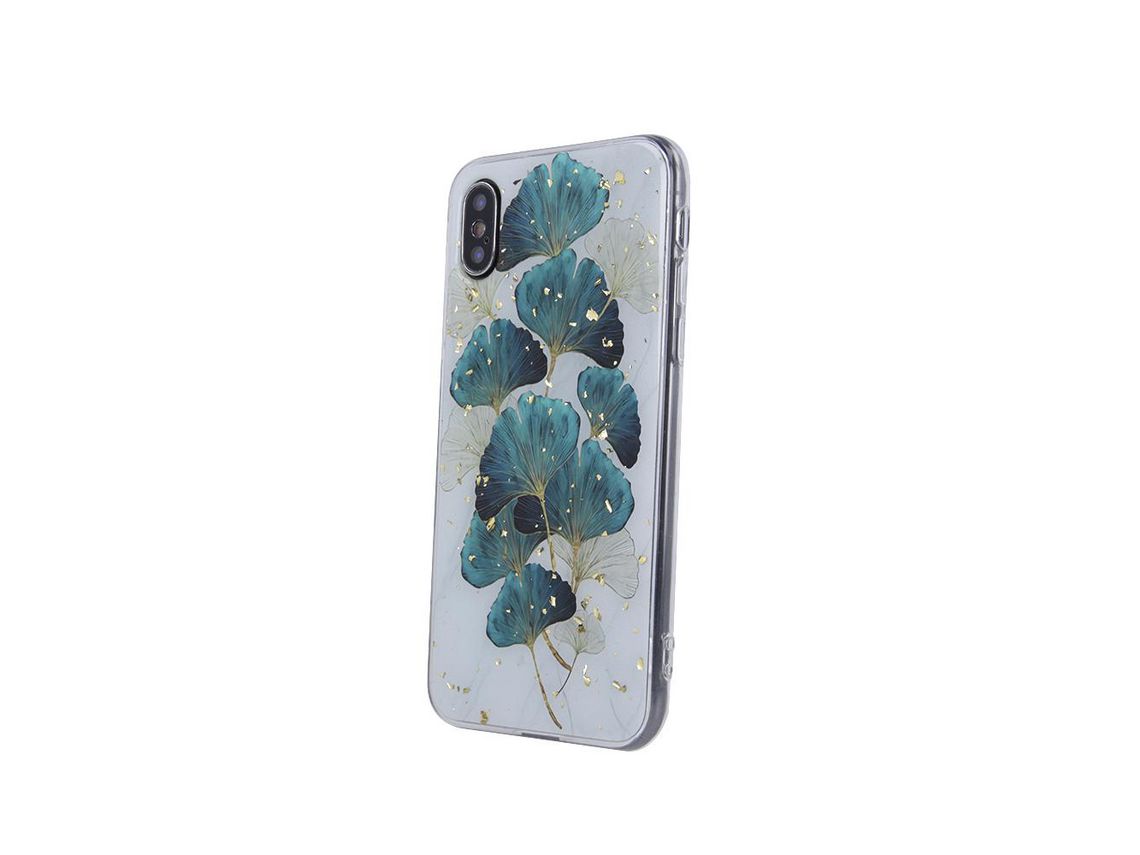 Capa para iPhone 11 Pele Sintética Dourado
