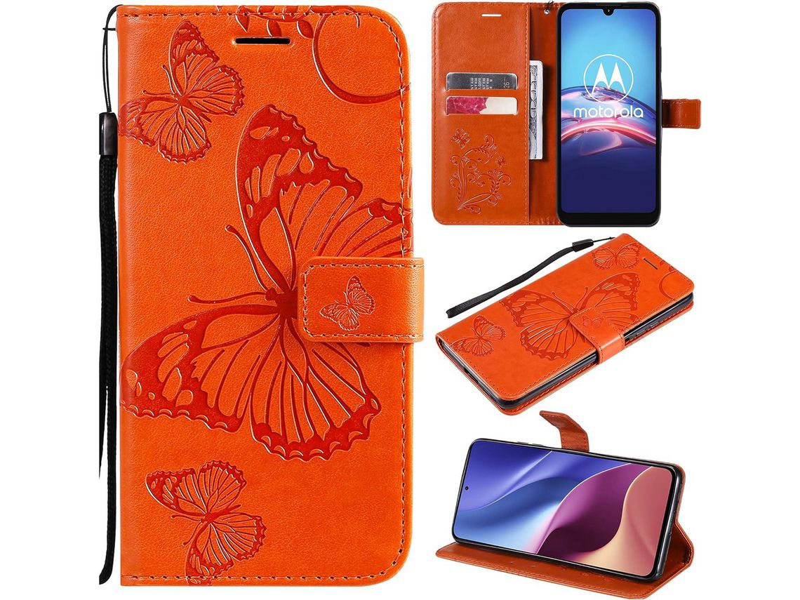 Capa Fólio para Motorola HONGWE.