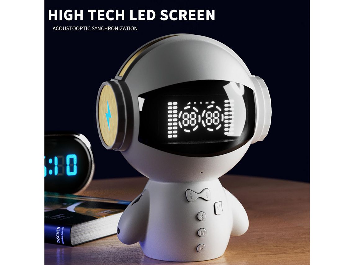 Coluna Bluetooth com Despertador UNBRAND