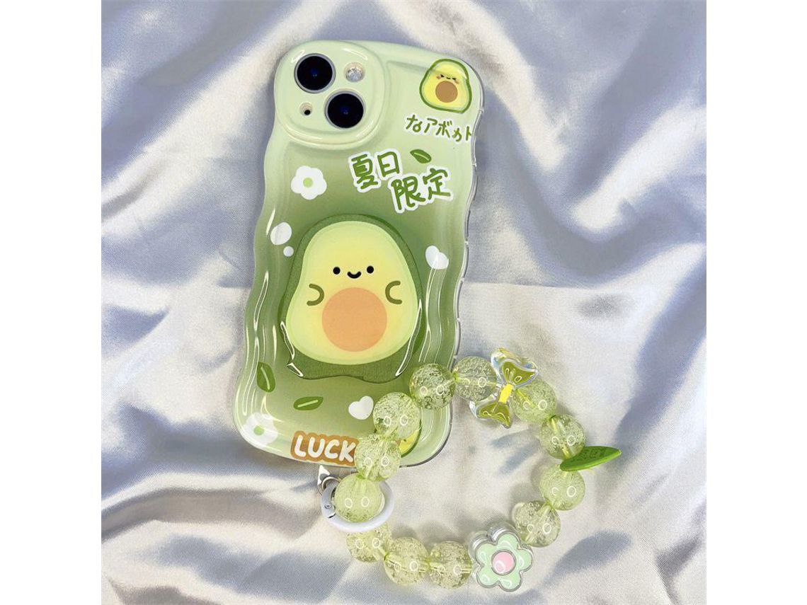 Capa para iPhone 12 Mini Vidro Textura Macia Verde