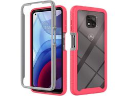 Caneta Stylus Protetora Amarelecimento Traseira para Moto G Stylus HONGWE. Silicone Rígida Transparente