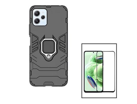 Película de Ecrã para Xiaomi Redmi 12 PHONECARE Vidro Temperado Preto