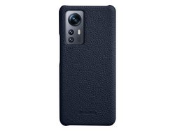Capa para Xiaomi Xiaomi 12 Pele Sintética Azul