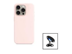 Capa para iPhone 15 Plus GIFT4ME Silicone Magnética Rosa