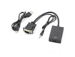 Cabo Adaptador Vga para Hdmi