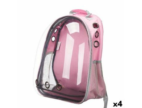 Mochila para animais de estimação Cor de Rosa Transparente 43 x 26 x 33 cm