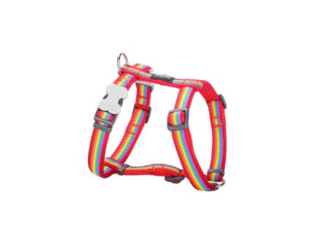 Arnês para Cães Red Dingo Rainbow 25-39 cm Multicolor