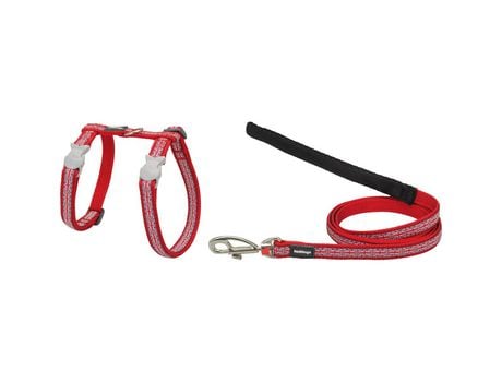 Arnês para Cães Red Dingo Union Jack 21-35 cm Vermelho