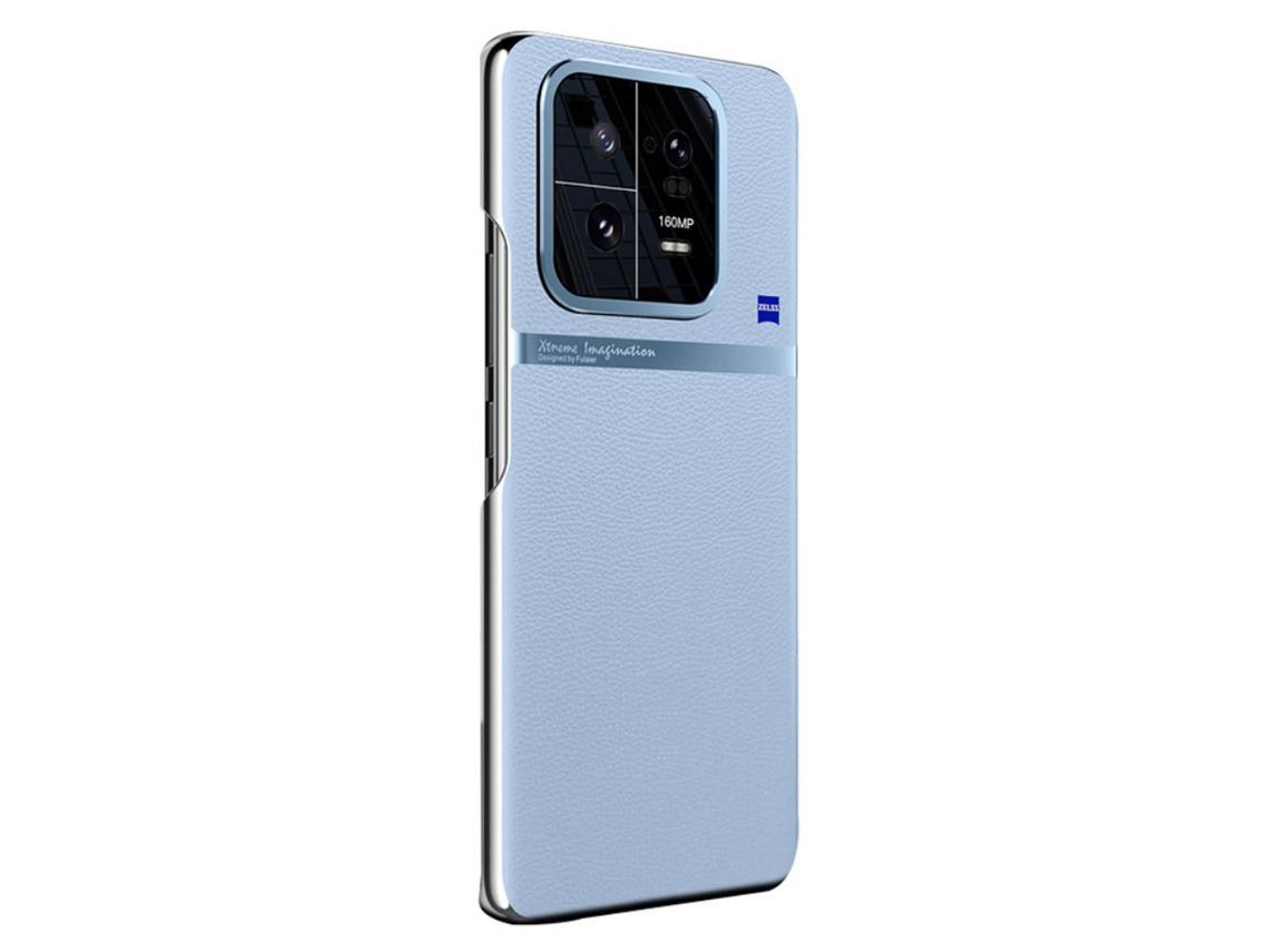 Capa para Xiaomi Xiaomi 13 Pele Sintética Anti-Riscos Azul