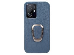 Capa para Xiaomi Xiaomi 11T Pele Sintética Azul