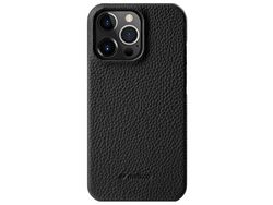 Capa para iPhone 13 Pro Pele Sintética Anti-Choque Preto