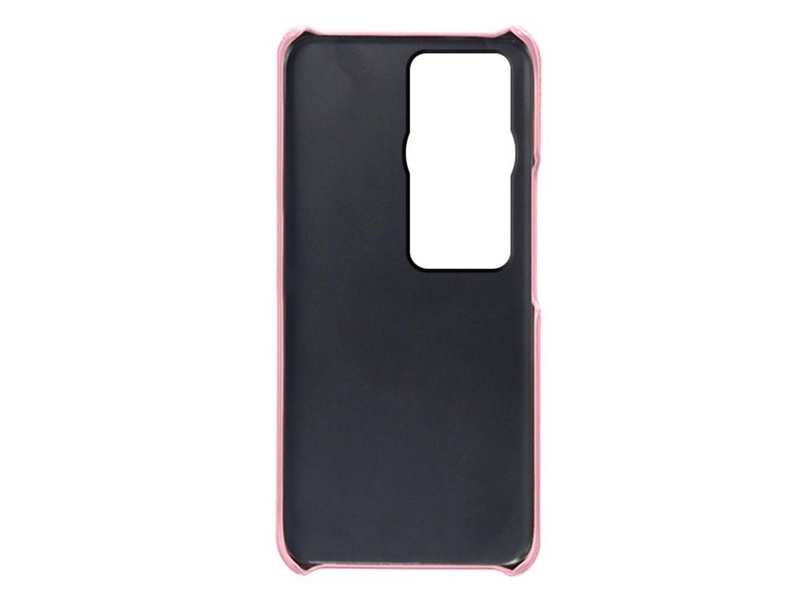 Capa para Huawei P60 Pro Pele Sintética Rosa