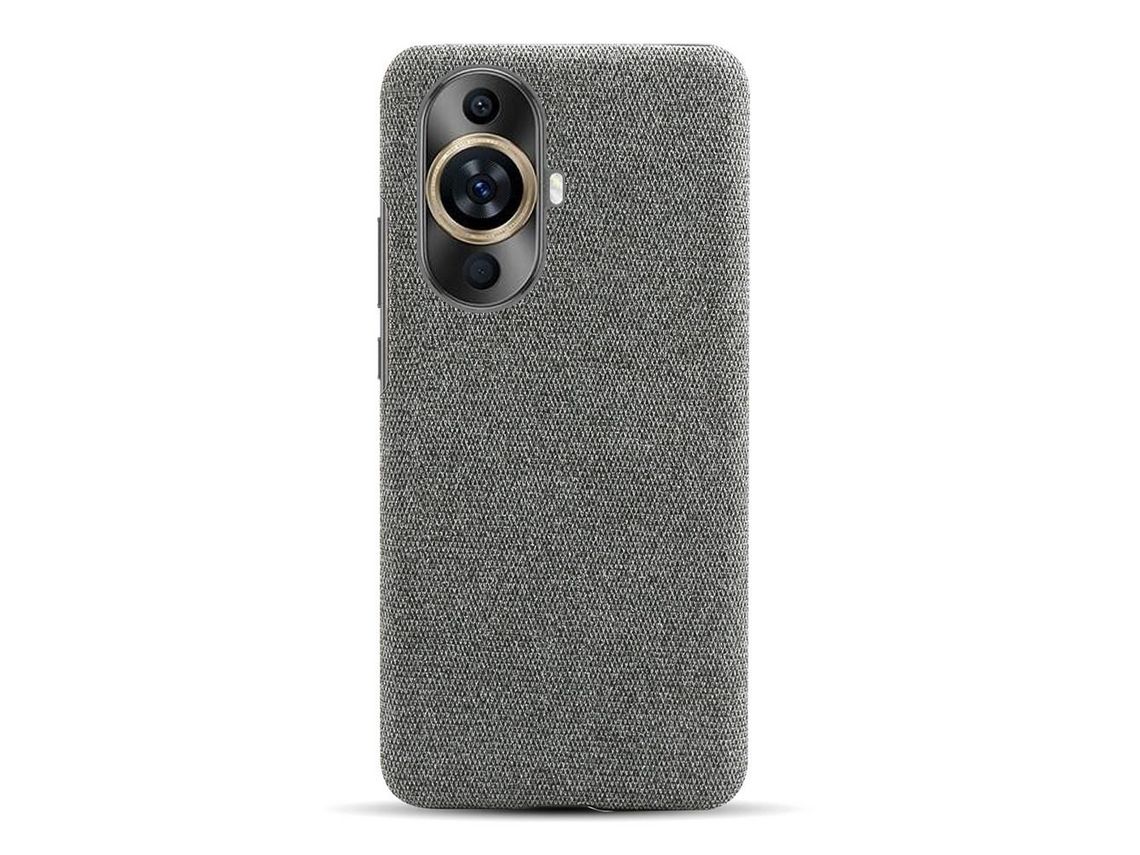 Capa para Huawei Nova Pele Sintética Cinzento