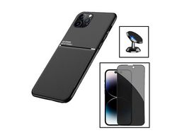 Capa para iPhone 15 Pro Max PHONECARE Magnética Premium Preto