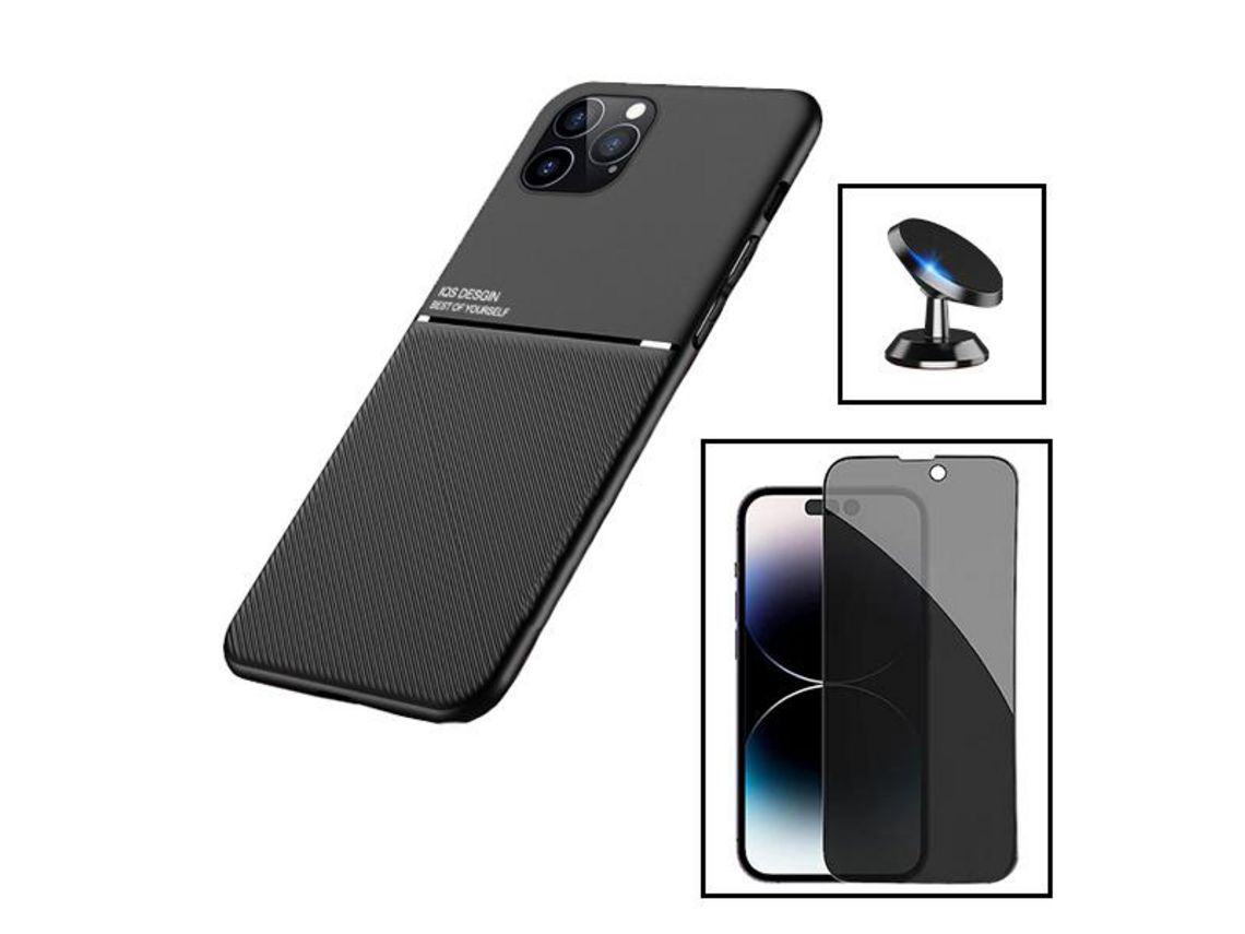 Capa para iPhone 15 Pro Max PHONECARE Magnética Premium Preto