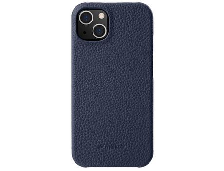Capa para iPhone 14 MELKCO Pele Sintética Azul