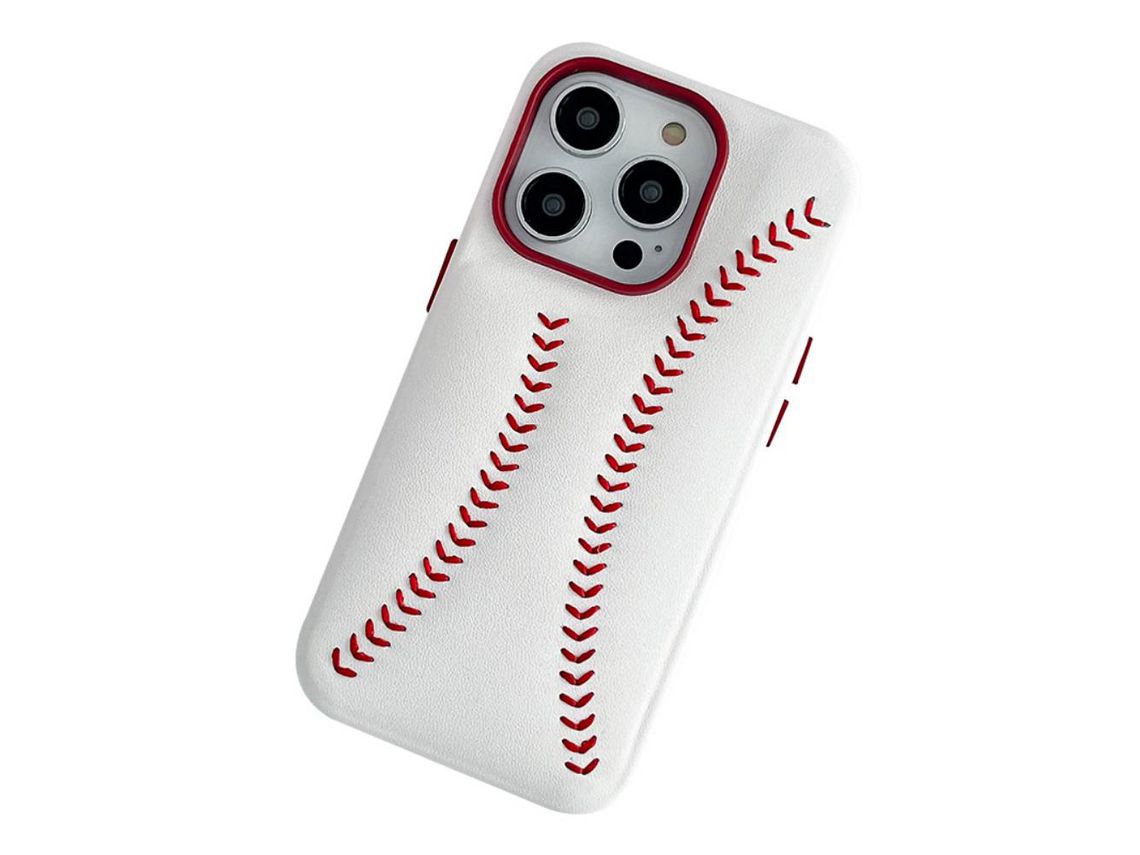 Capa para iPhone 14 Pro Pele Sintética Branco