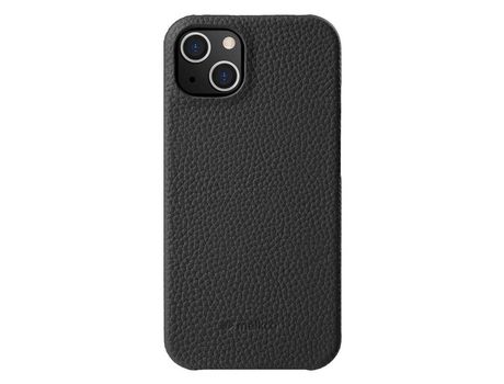 Capa para iPhone 15 Plus MELKCO Pele Sintética Preto