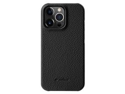 Capa Para Iphone 14 Pro Max Pele Sintética Preto