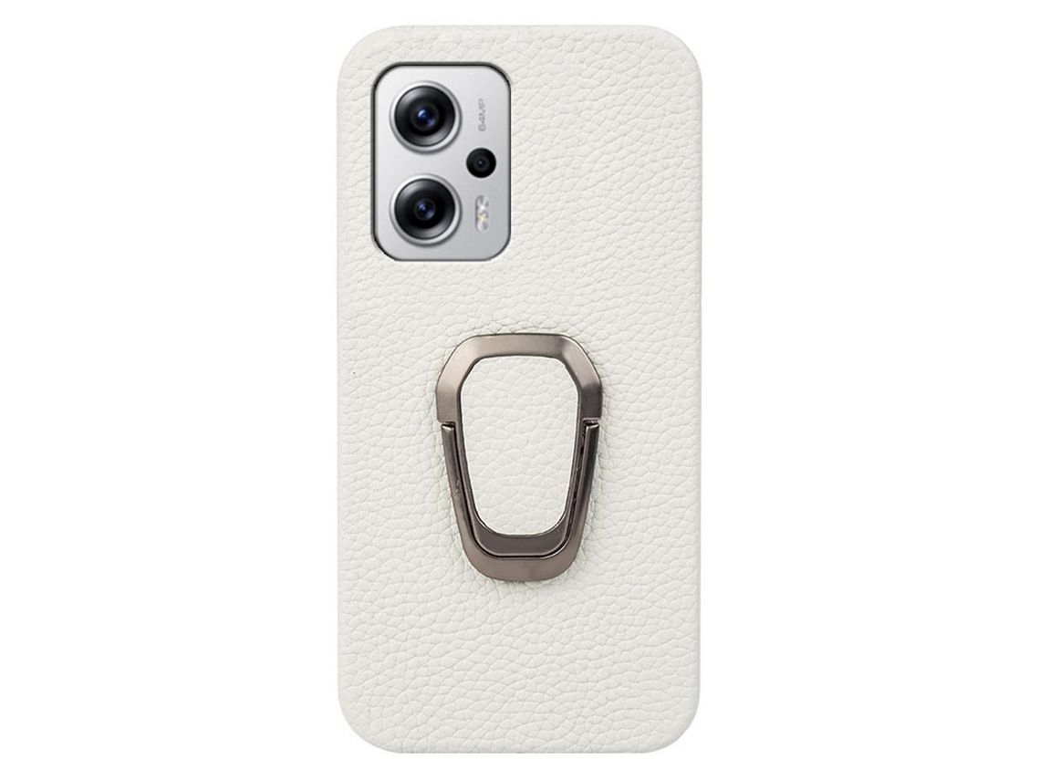 Capa para Xiaomi Redmi Note Pro 5G Note Pro 5G Note Pro 5G, 12T Pro Pele Sintética Branco