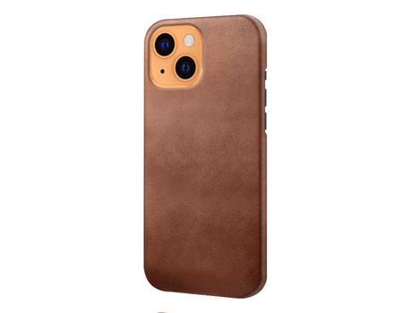 Capa para iPhone 13 KSQ Pele Sintética Castanho