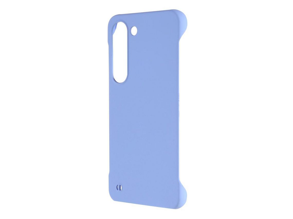 Capa para Samsung Galaxy S22+/S22 5G Pele Sintética Anti-Choque Roxo