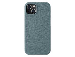 Capa para iPhone 15 MELKCO Pele Sintética Azul