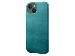 Capa para iPhone 14 Pele Sintética Anti-Choque Verde