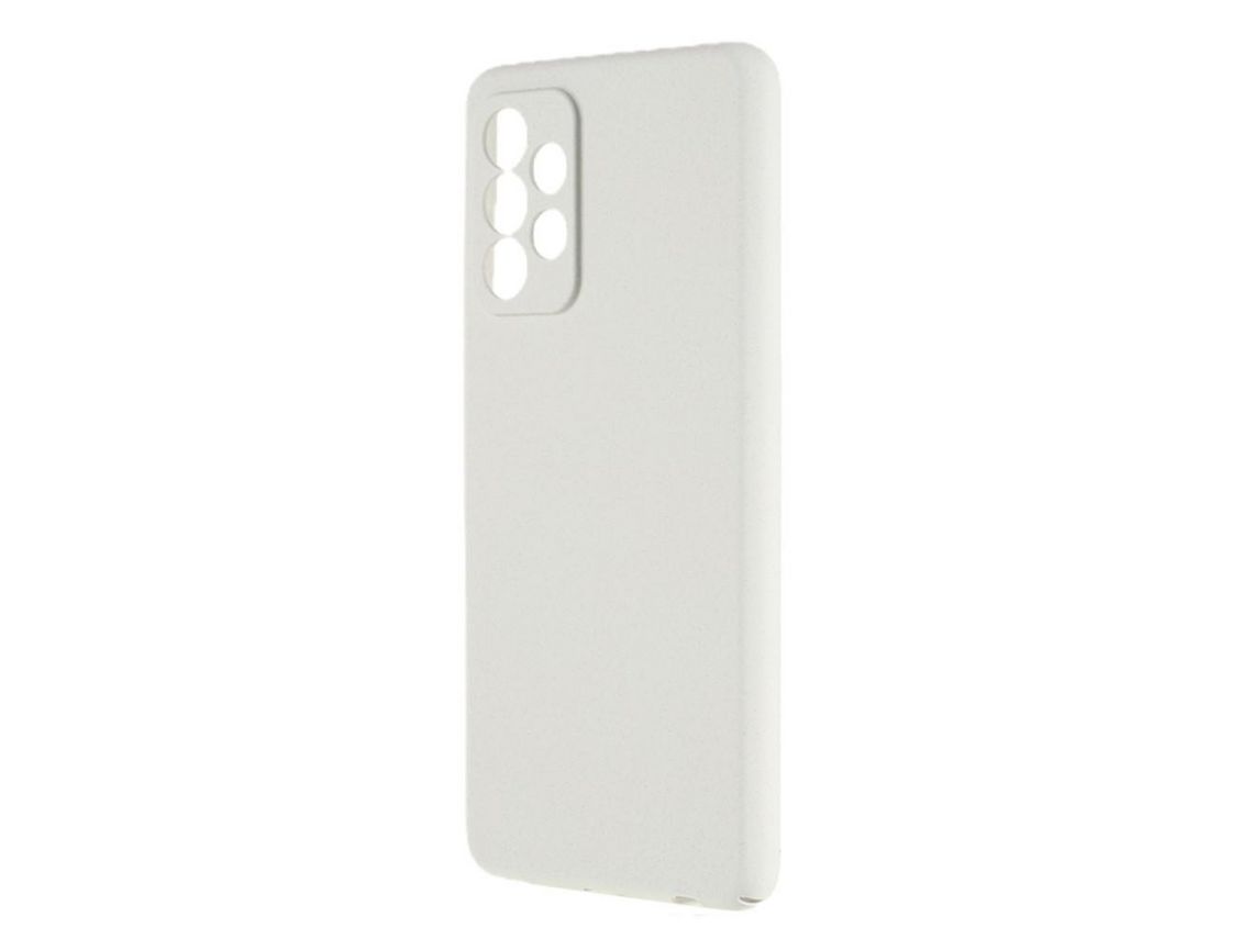 Capa para Samsung Galaxy A52/A52 5G Pele Sintética Anti-Riscos Branco