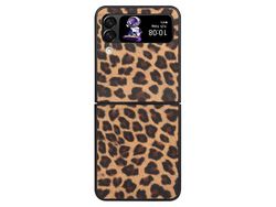 Capa para Samsung Galaxy Z Flip 4 5G Pele Sintética Anti-Riscos Multicor
