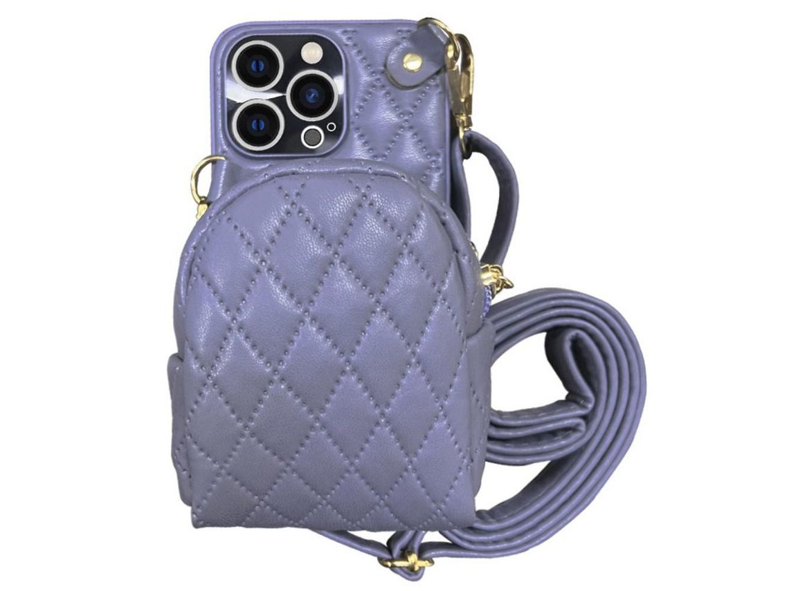 Capa para iPhone 12 Pro Max com Porta-Cartões Multicor