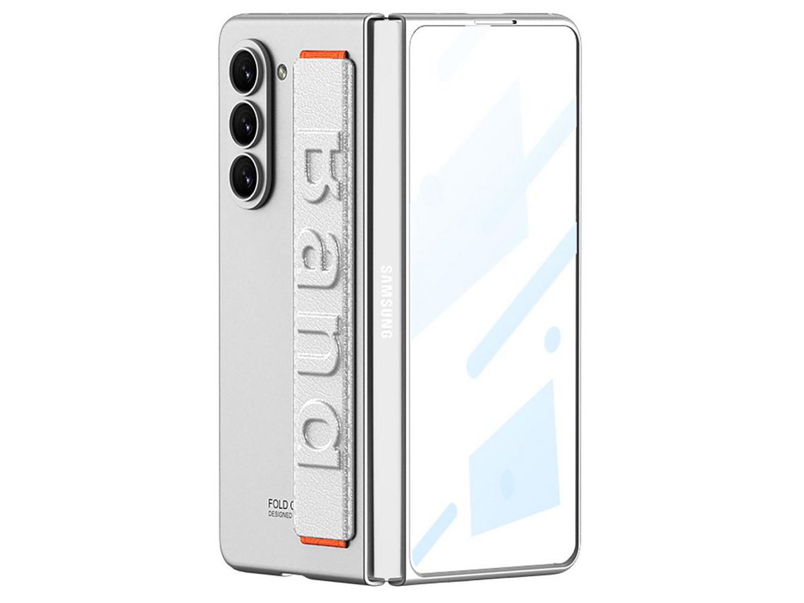 Capa para Samsung Galaxy Z Fold 5 5G GKK Pele Sintética