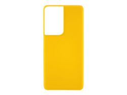 Capa para Samsung Galaxy S21 Ultra/S21 Ultra 5G Pele Sintética Amarelo