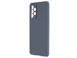 Capa para Samsung Galaxy A52/A52 5G Pele Sintética Anti-Riscos Cinzento