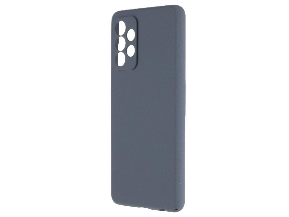 Capa para Samsung Galaxy A52/A52 5G Pele Sintética Anti-Riscos Cinzento