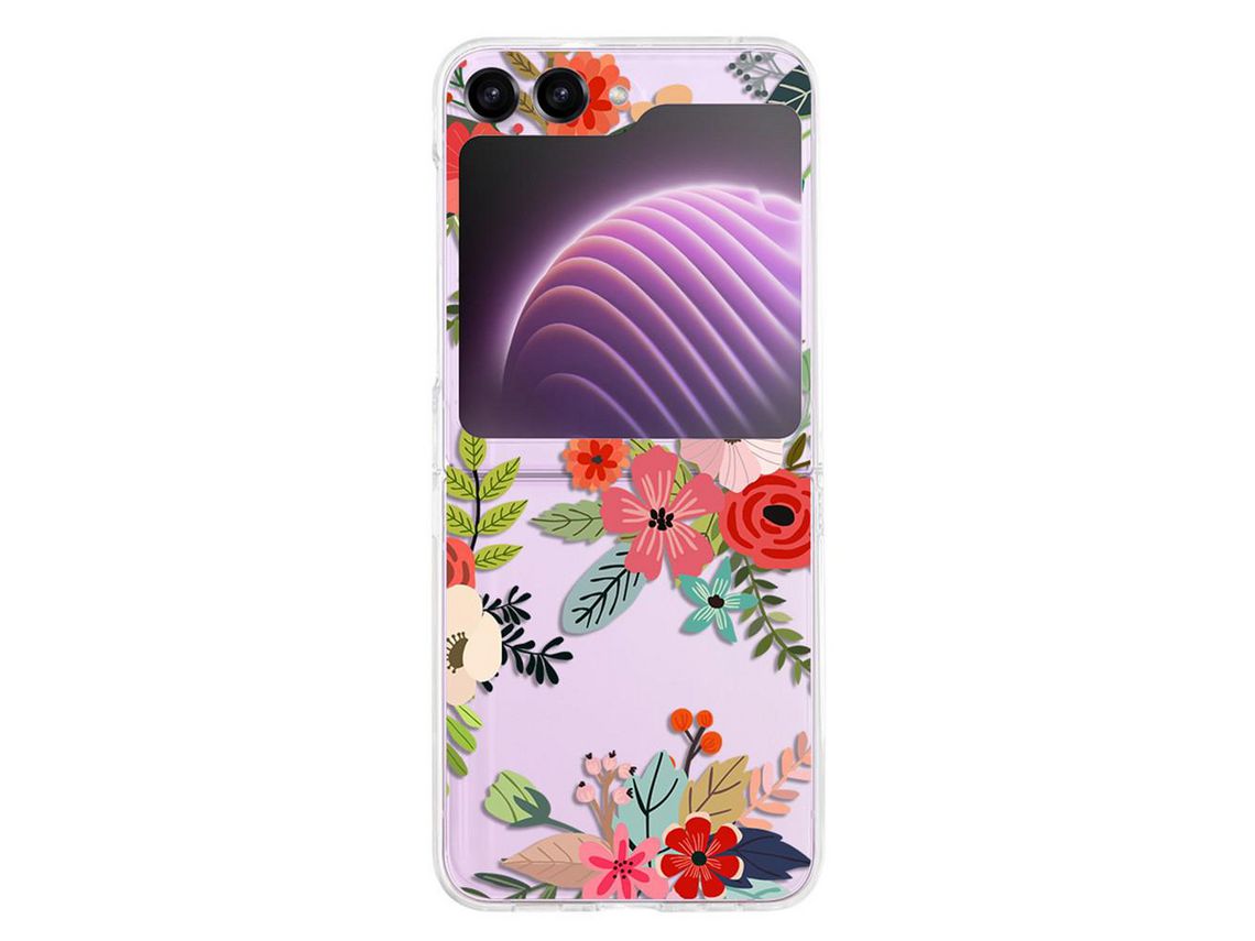 Capa para Samsung Galaxy Z Flip 5 5G Pele Sintética